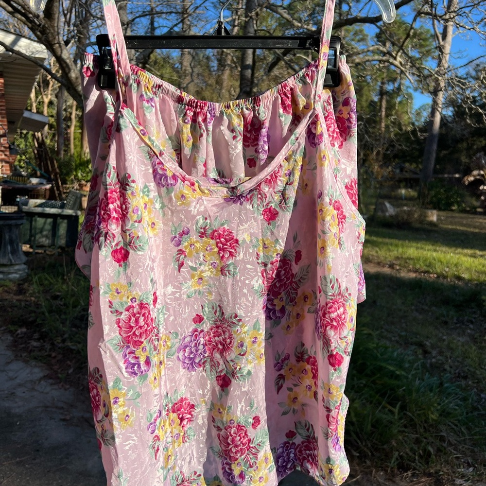 Floral Pink Women's Pajama Set